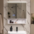 BRILAGI - Armadietto da bagno con specchio e retroilluminazione LED TRABIA DOUBLE 60x70 cm