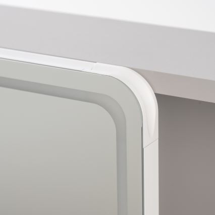 BRILAGI - Armoire-miroir LED de salle de bains à éclairage intégré AVOLA SINGLE 75x70 cm