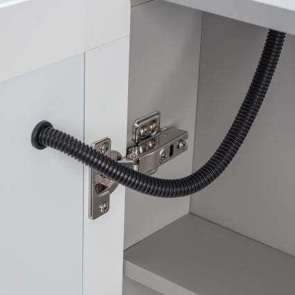 BRILAGI - Armoire-miroir LED de salle de bains à éclairage intégré AVOLA SINGLE 75x70 cm