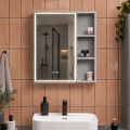 BRILAGI - Armoire-miroir LED pour salle de bains avec éclairage intégré NOTO SINGLE 60x65 cm