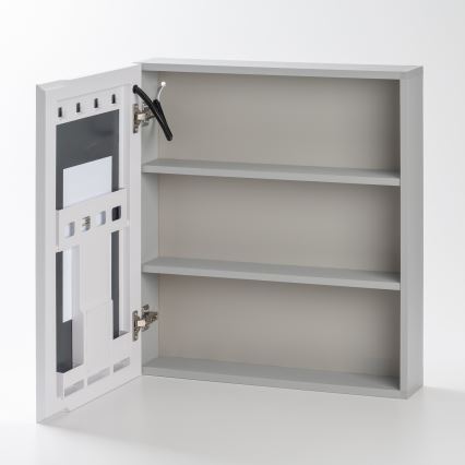 BRILAGI - Armoire-miroir LED pour salle de bains avec éclairage intégré NOTO SINGLE 60x65 cm
