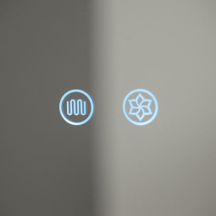 BRILAGI - Armoire-miroir LED pour salle de bains avec éclairage intégré NOTO SINGLE 60x65 cm