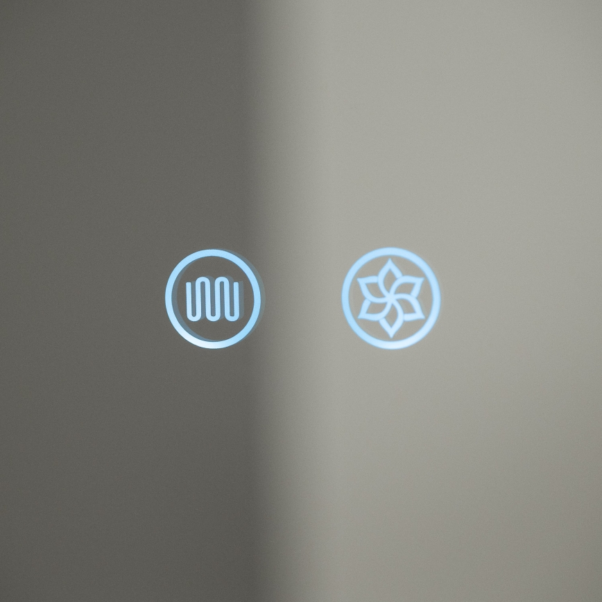 BRILAGI - Armoire-miroir LED pour salle de bains avec éclairage intégré NOTO SINGLE 60x65 cm