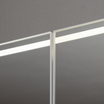 BRILAGI - Armoire miroir pour salle de bains à éclairage LED NOTO DOUBLE 60x70 cm