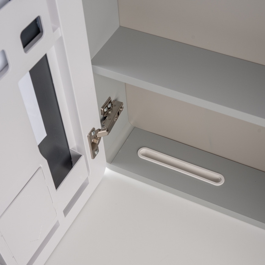 BRILAGI - Armoire miroir pour salle de bains à éclairage LED NOTO DOUBLE 60x70 cm