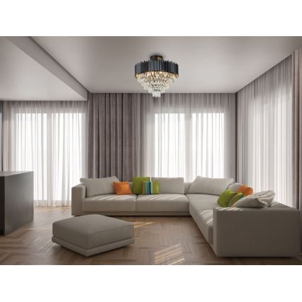 Brilagi - Aufbau-Deckenleuchte CARLOS 9x E14/40W/230V Ø 60 cm