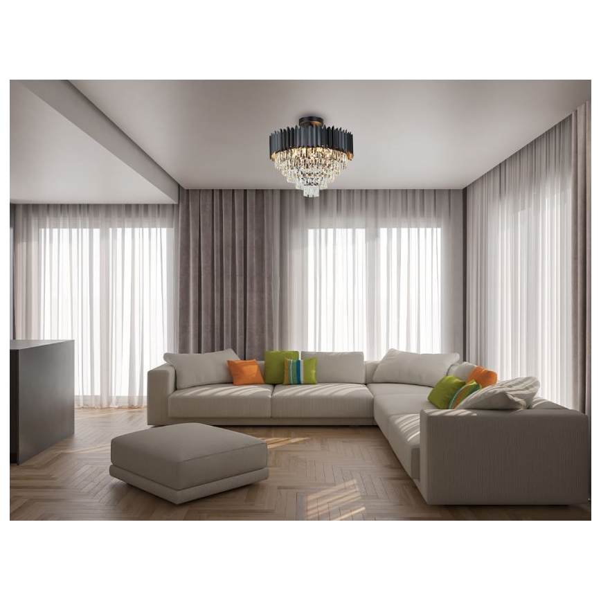 Brilagi - Aufbau-Deckenleuchte CARLOS 9x E14/40W/230V Ø 60 cm