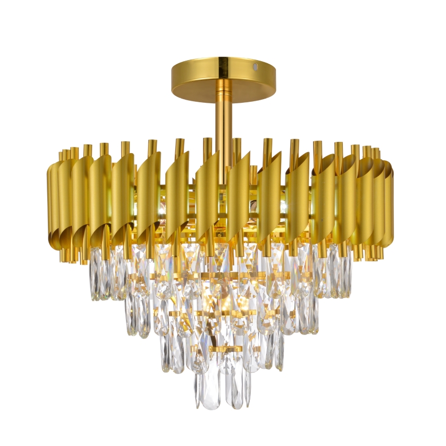 Brilagi - Aufbau-Deckenleuchte ECLIPSE 7xE14/10W/230V Ø 48 cm goldfarben