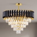 BRILAGI - Aufbau-Deckenleuchte ECLIPSE 9xE14/10W/230V Ø 58 cm gold/schwarz