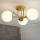 Brilagi - Aufbauleuchte MALIVA 3xE14/15W/230V gold/weiß