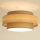 Brilagi - Aufbauleuchte RESNA 1xE27/60W/230V Ø 40 cm braun/beige