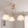 Brilagi - Aufgesetzte Deckenleuchte ANTICO MODERN 3xE27/60W/230V beige