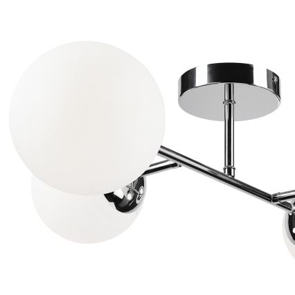 Brilagi - Aufgesetzte Deckenleuchte MALONY 4xE14/20W/230V glänzender Chrom