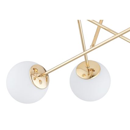 Brilagi - Aufgesetzte Deckenleuchte MILO 4xE27/60W/230V goldfarben