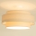 Brilagi - Aufgesetzte Deckenleuchte RESNA 1xE27/60W/230V pr. 40 cm beige