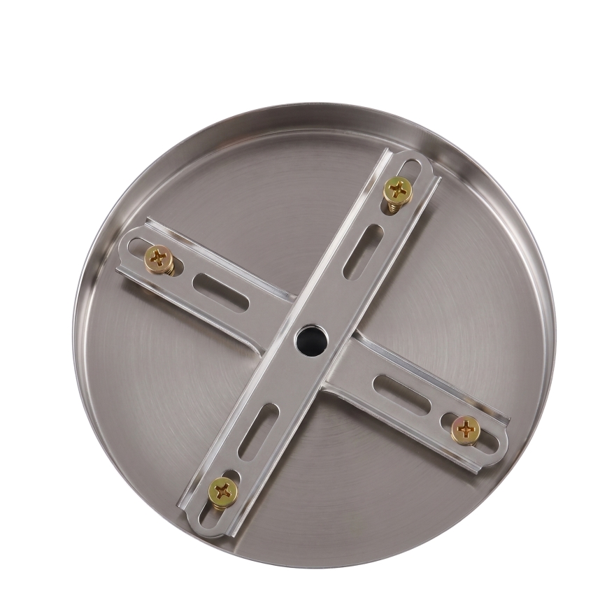 BRILAGI - Aufgesetzter Kronleuchter ECLIPSE 12xE14/10W/230V Ø 78 cm silber