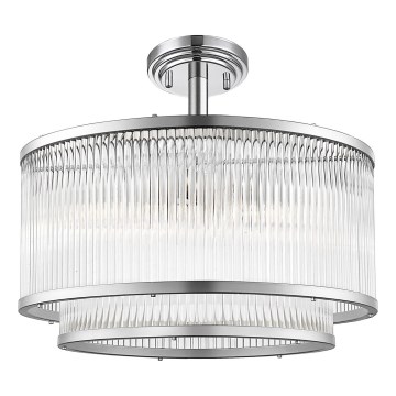Brilagi - Aufgesetzter Kronleuchter RAMOS 5xE14/60W/230V glänzender Chrom
