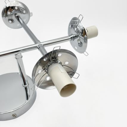 Brilagi - Aufputz-Deckenleuchte MALONY 6xE14/20W/230V glänzender Chrom