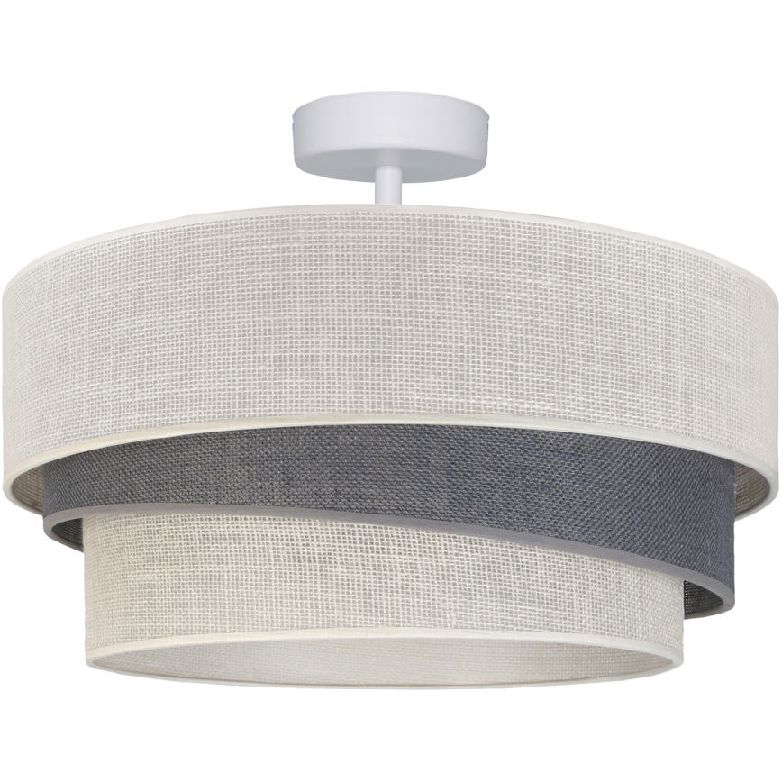 Brilagi - Aufputz-Deckenleuchte TRIO 1xE27/60W/230V Ø 40 cm creme/grau