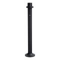 BRILAGI - Außenlampenfuß mit Bewegungs- und Dämmerungssensor HARBOR 1xE27/40W/230V 120 cm IP33 schwarz
