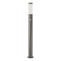 Brilagi - Außenleuchte mit Bewegungsmelder ELIA 1xE27/20W/230V IP44 100 cm mattchrom