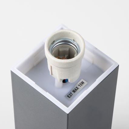 Brilagi - Außenleuchte mit Bewegungsmelder NOVA 1xE27/15W/230V 40 cm IP44 anthrazit