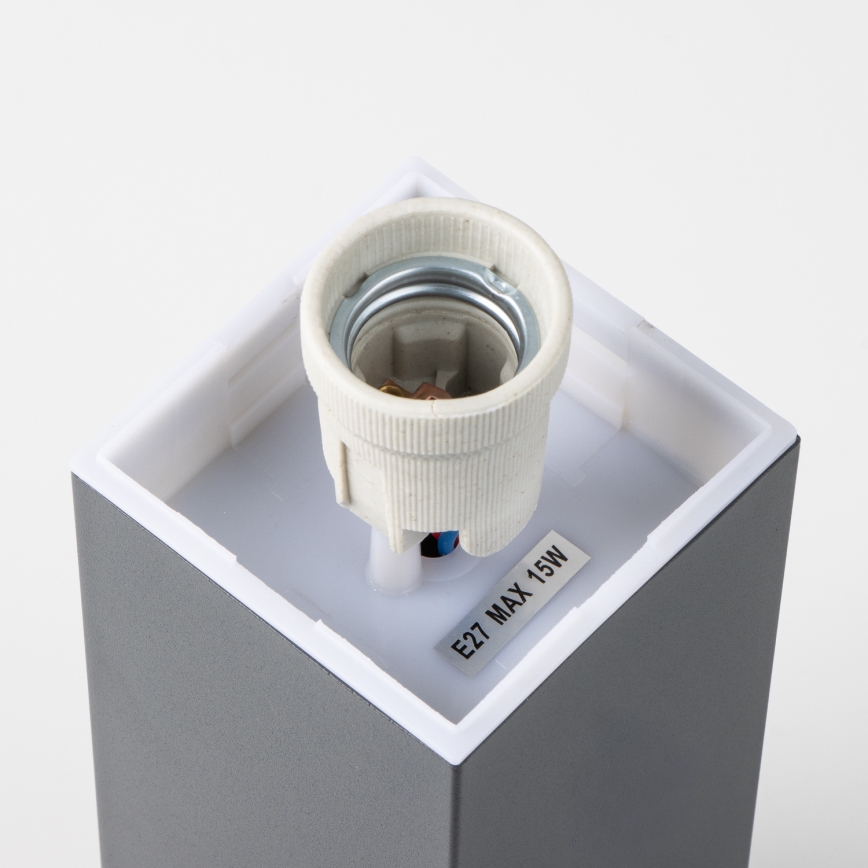Brilagi - Außenleuchte mit Bewegungsmelder NOVA 1xE27/15W/230V 40 cm IP44 anthrazit