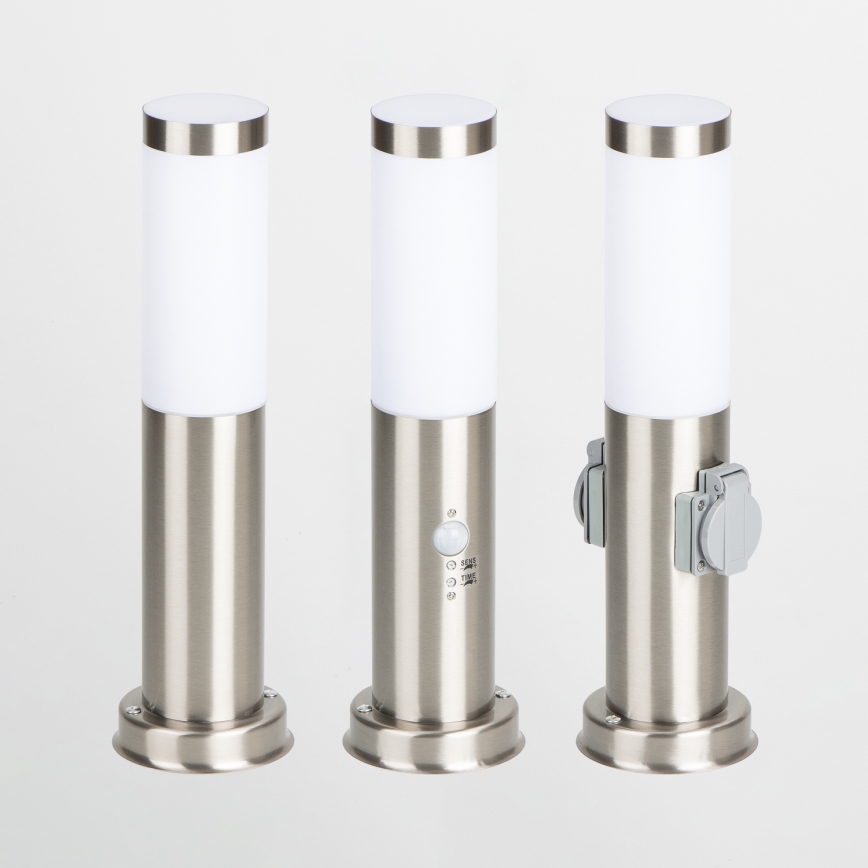 Brilagi - Außenleuchte NOVA 1xE27/15W/230V 40 cm IP44 mattchrom