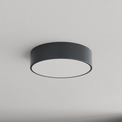 Brilagi - Badezimmer-Deckenleuchte CLARE 2xE27/24W/230V Durchmesser 30 cm Anthrazit IP54