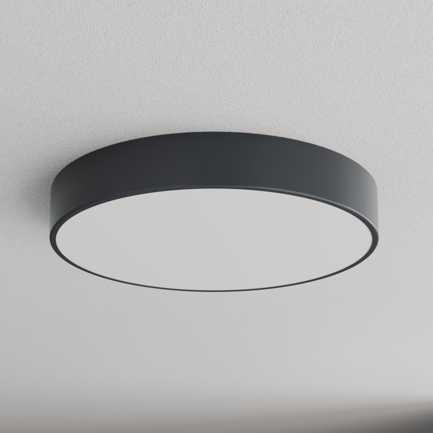 Brilagi - Badezimmer-Deckenleuchte CLARE 4xE27/24W/230V Ø 50 cm anthrazit IP54
