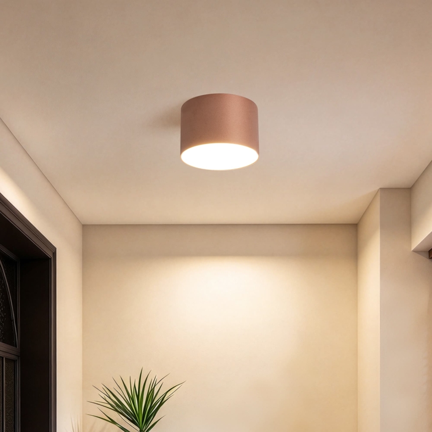 BRILAGI - Badezimmer-Deckenleuchte FORIS LED/9W/230V Ø 9 cm bronzefarben IP44 CRI 90