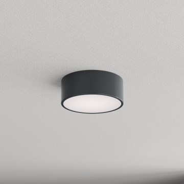 Brilagi - Badezimmer-Deckenleuchte mit Bewegungs- und Dämmerungssensor CLARE 1xE27/24W/230V Ø 20 cm anthrazit IP54