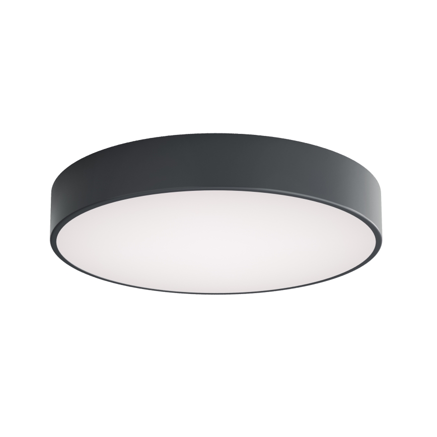 Brilagi - Deckenleuchte für Badezimmer CLARE mit Bewegungs- und Dämmerungssensor 4xE27/24W/230V Ø 50 cm anthrazit IP54