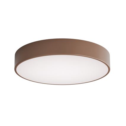 Brilagi - Bad-Deckenleuchte CLARE mit Bewegungs- und Dämmerungssensor 4xE27/24W/230V Ø 50 cm braun IP54