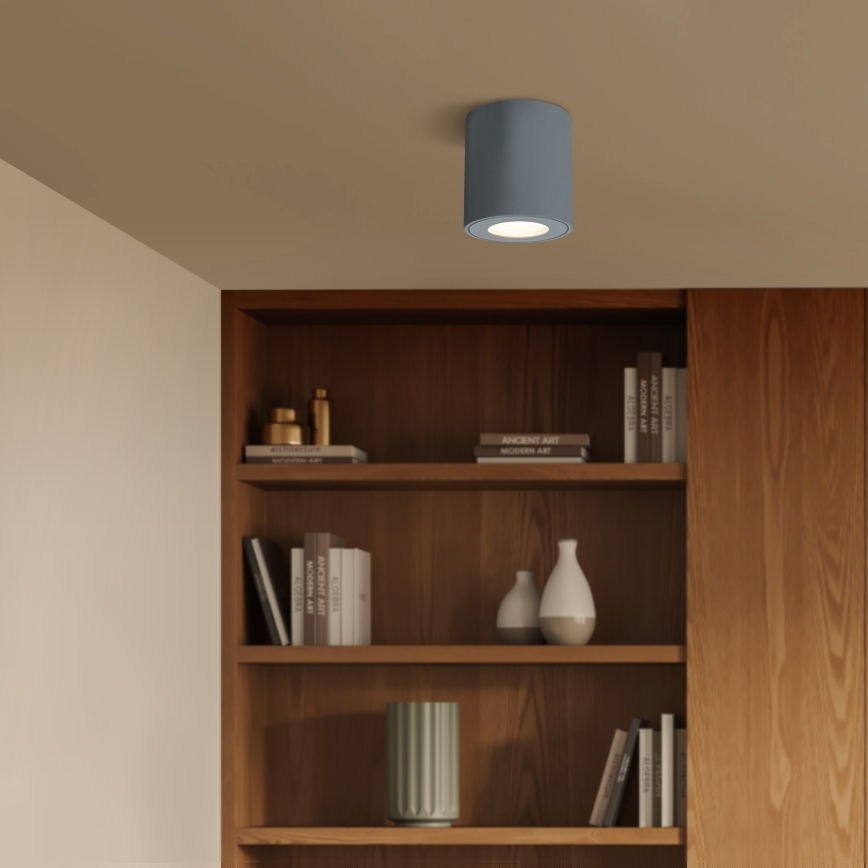 Brilagi - Badezimmer-Einbaustrahler MIA 1xGU10/30W/230V 84x80 mm anthrazit IP54