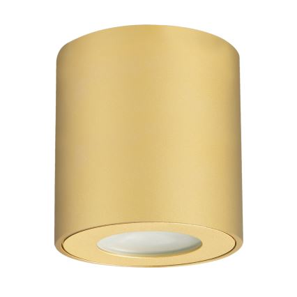 Brilagi - Badezimmer-Einbaustrahler MIA 1xGU10/30W/230V 84x80 mm goldfarben IP54