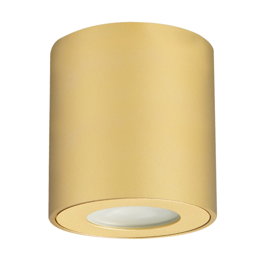 Brilagi - Badezimmer-Einbaustrahler MIA 1xGU10/30W/230V 84x80 mm goldfarben IP54