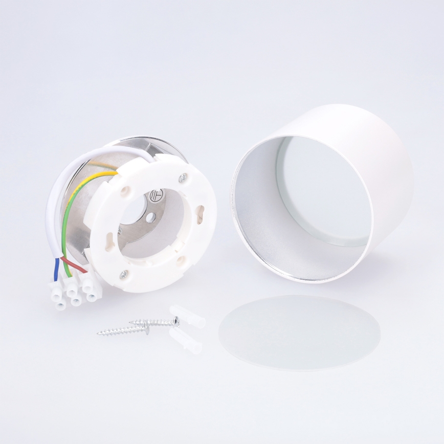 BRILAGI - Badezimmer-Spotleuchte SMOOTH 1xGX53/15W/230V 60x82 mm weiß IP54