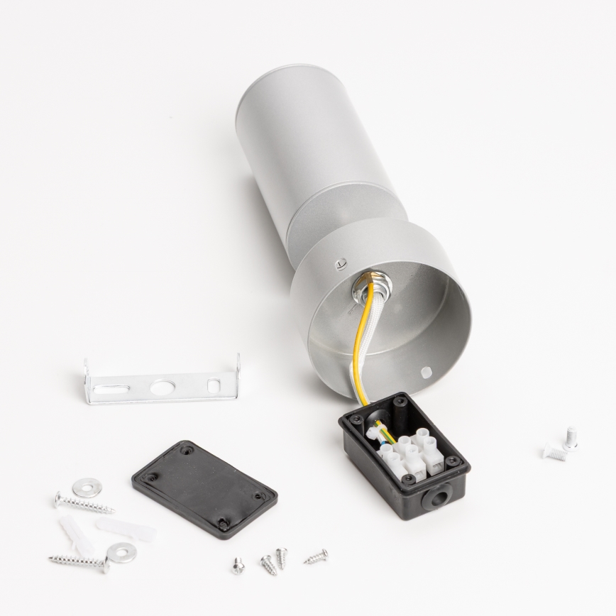 Brilagi - Badezimmerstrahler SELE 1xGU10/30W/230V IP44 silbern
