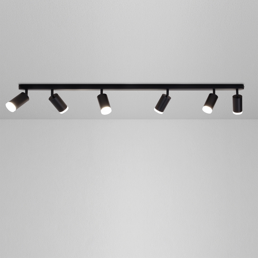 Brilagi - Badezimmerstrahler SELE 6xGU10/30W/230V IP44 schwarz