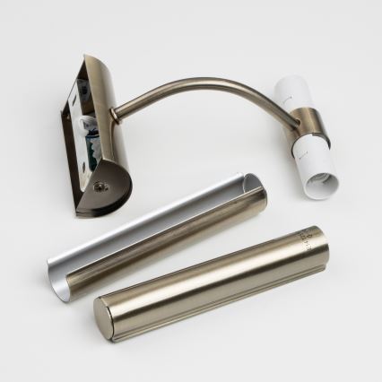 Brilagi - Bilderleuchte DANAE 2xE14/40W/230V bronzen