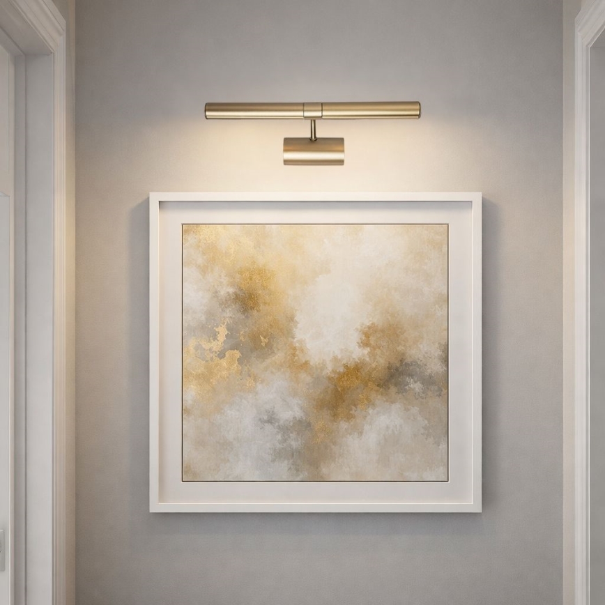 Brilagi - Bilderleuchte DANAE 2xE14/40W/230V goldfarben