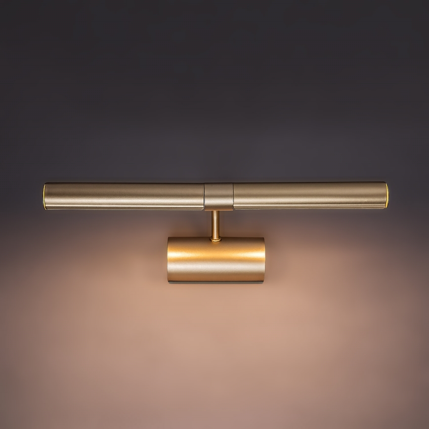 Brilagi - Bilderleuchte DANAE 2xE14/40W/230V goldfarben