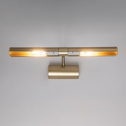 Brilagi - Bilderleuchte DANAE 2xE14/40W/230V goldfarben