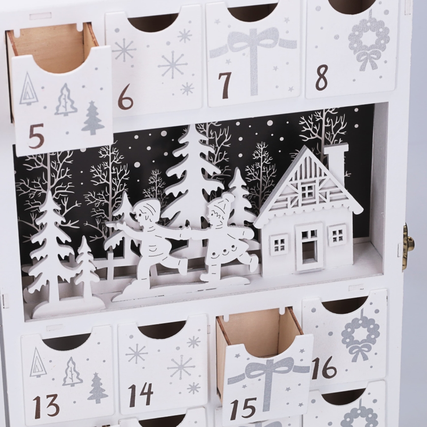 BRILAGI - Calendario dell'Avvento a LED/2xAA