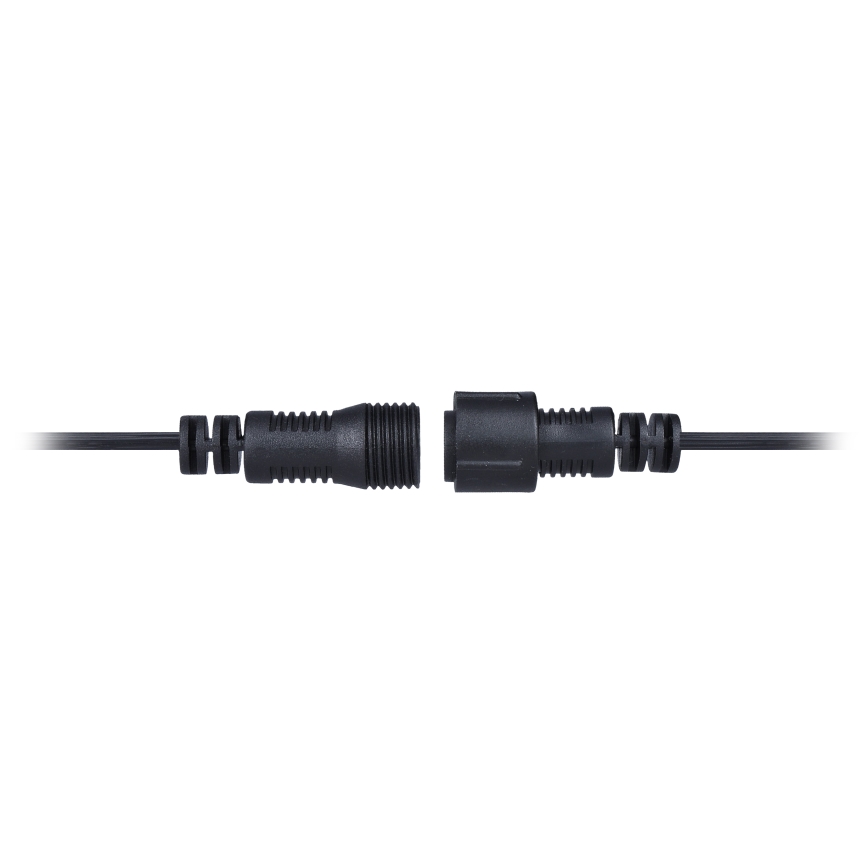 Brilagi - Catena decorativa da esterno LED GHIRLANDA 25xE12 20m nero IP44 bianco caldo