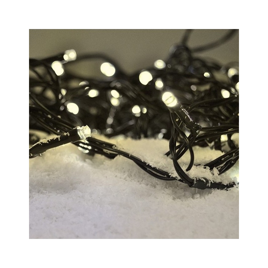 Brilagi - Catena LED natalizia da esterno 700xLED/8 funzioni 75m IP44 bianco caldo