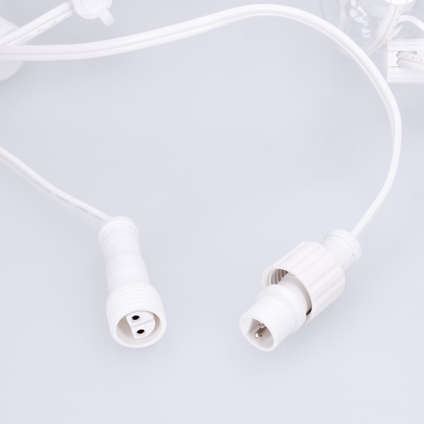 BRILAGI - LED Catena luminosa decorativa da esterno GIRLANDA 25xE12/0,8W/230V 20m bianco IP44 bianco caldo