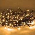 Brilagi - Catena luminosa LED per esterni 100 LED/8 funzioni 13 m IP44 bianco caldo