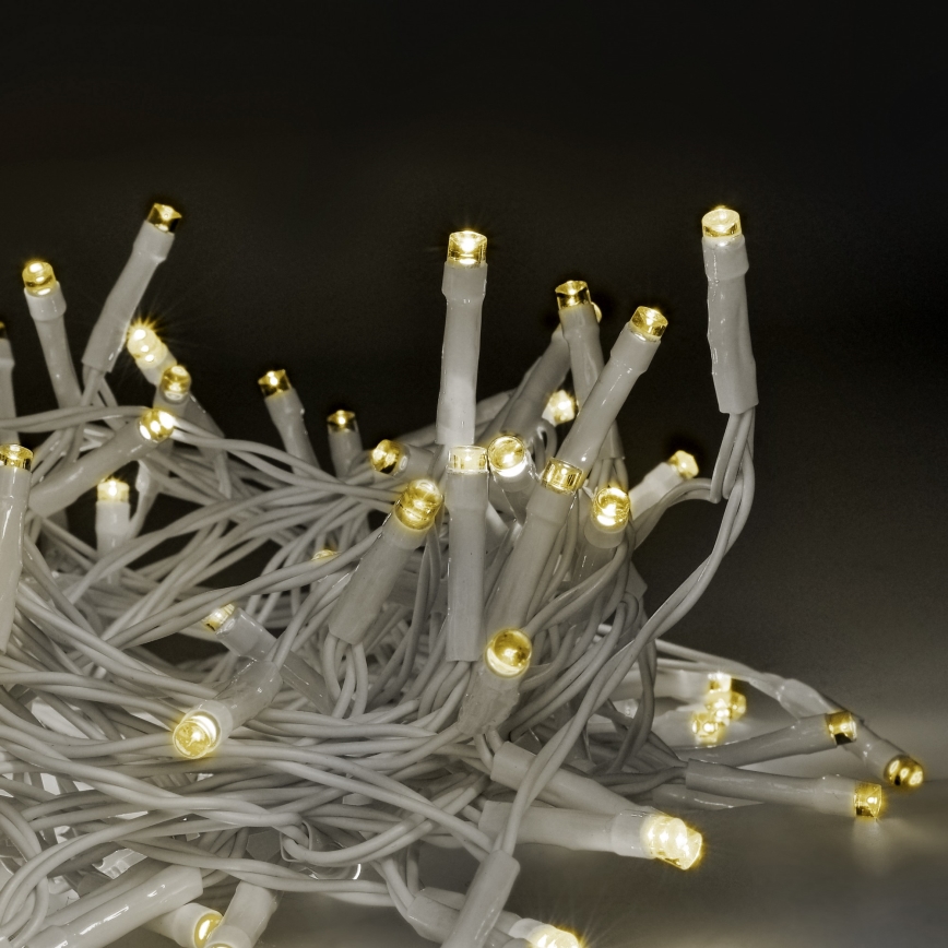 Brilagi - Catena natalizia LED da esterno 120xLED/8 funzioni/3xAA 9,5m bianco IP44 bianco caldo + telecomando